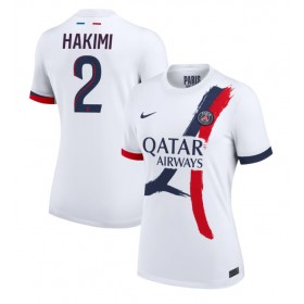 Paris Saint-Germain Achraf Hakimi #2 Borta Kläder Dam 2024-25 Kortärmad